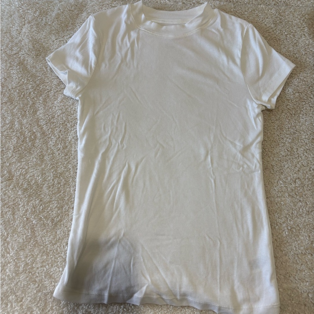 A New Day White Short Sleeve Tee